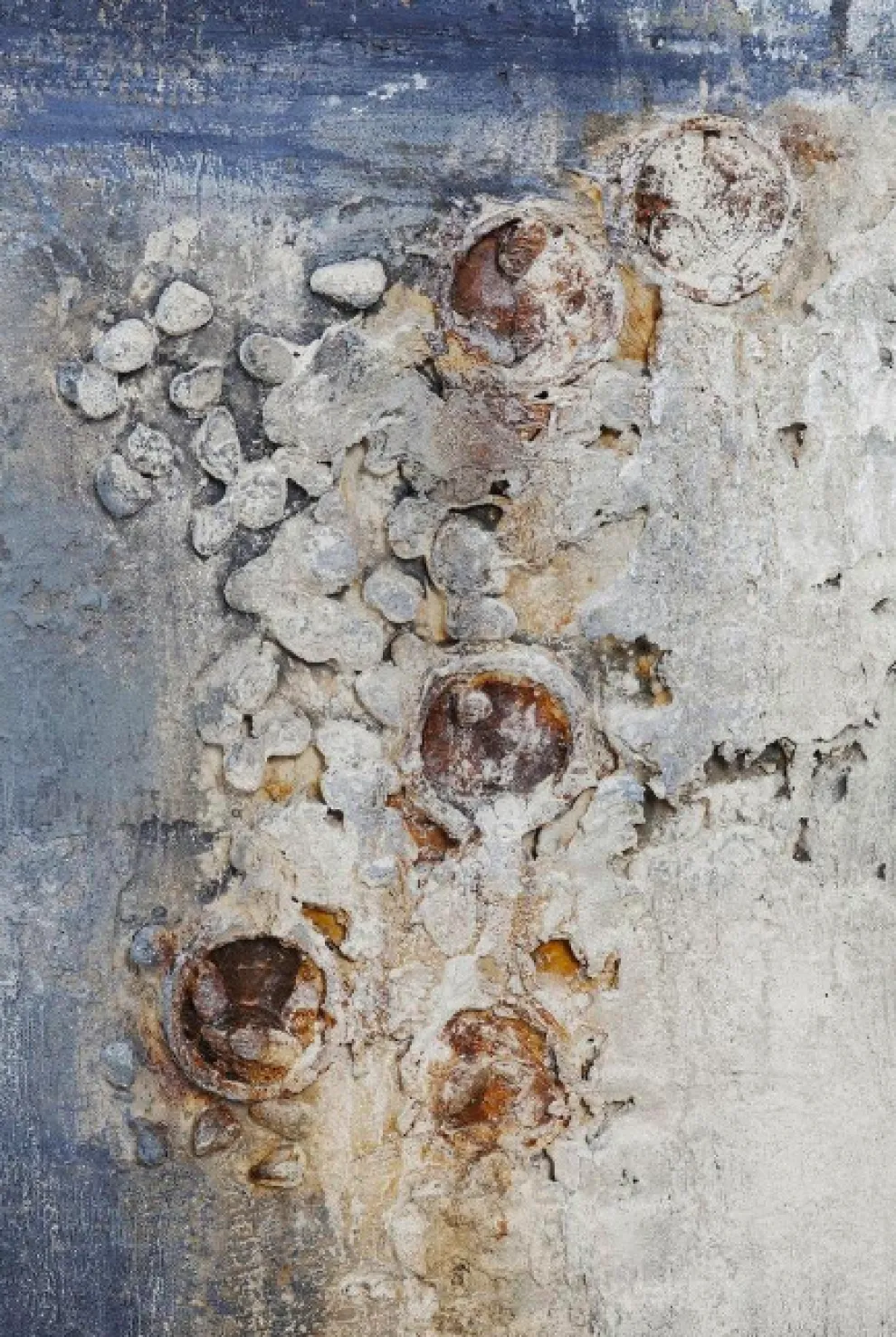 Acrylschilderij Abstract Into The Night 210x120cm