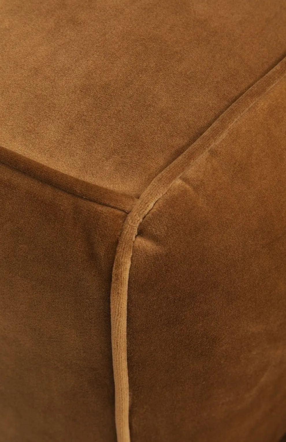 Bank Cubetto 3-Zits Fluweel Bruin