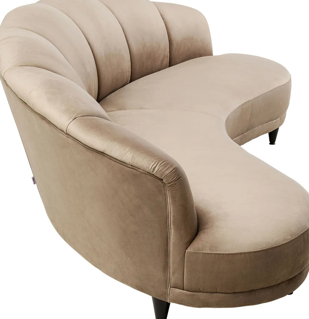 Bank Dschinn 3-zits Beige 233cm