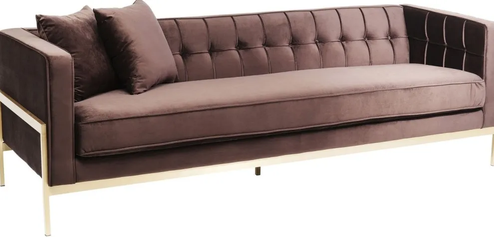 Bank Loft 3-Zits Bruin