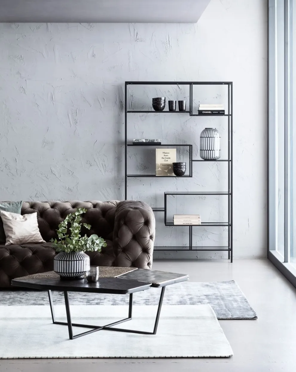 Bank Metropol 3-Zits Grijs 238cm