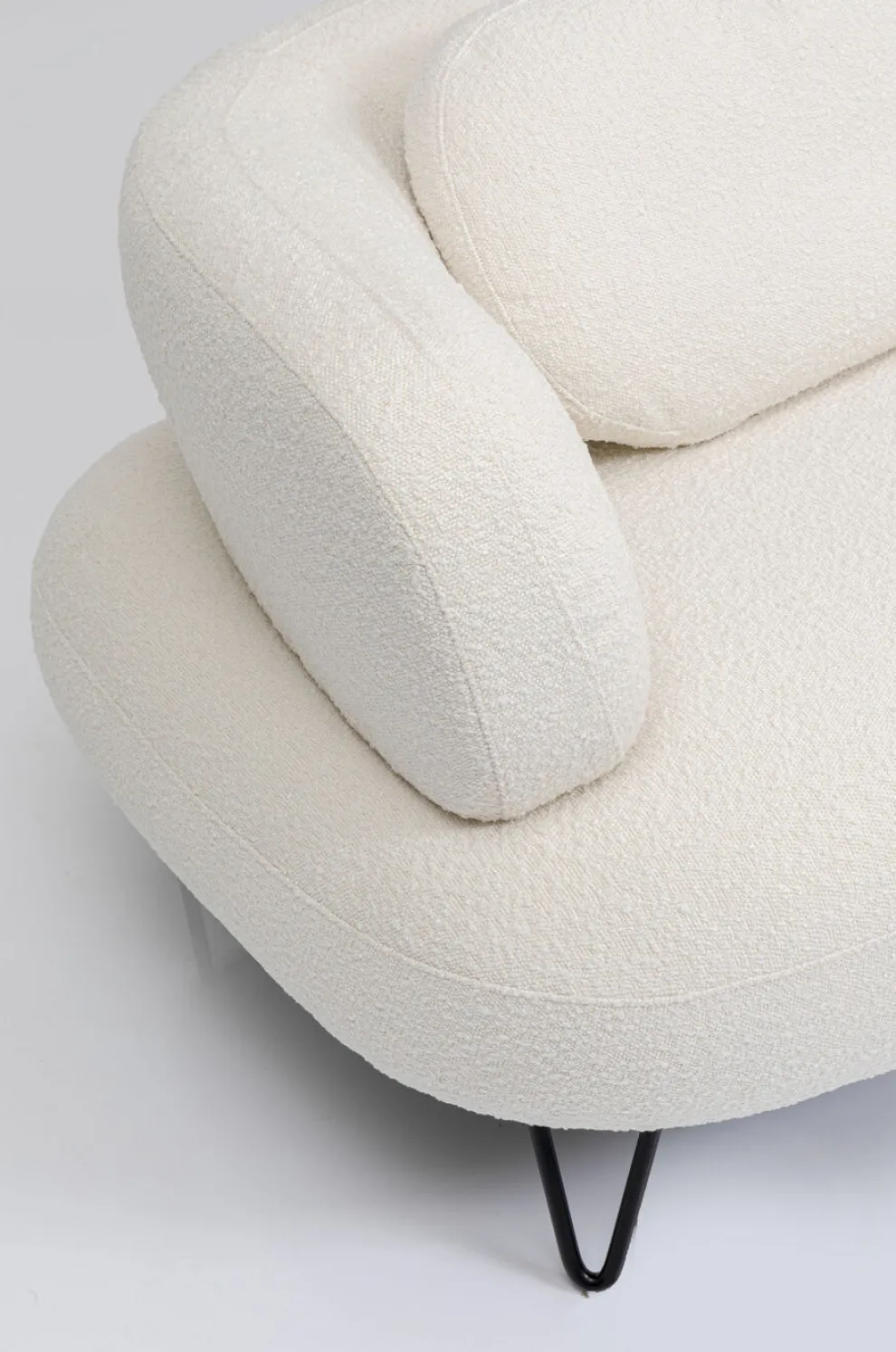 Bank Peppo 2-Zits Wit 182cm