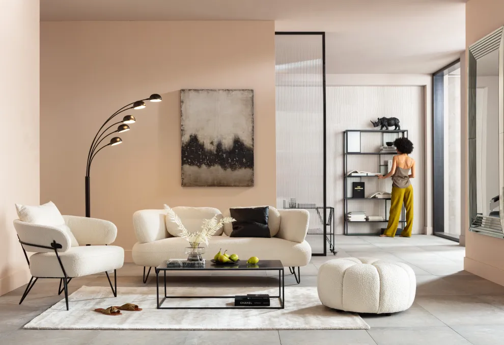 Bank Peppo 2-Zits Wit 182cm