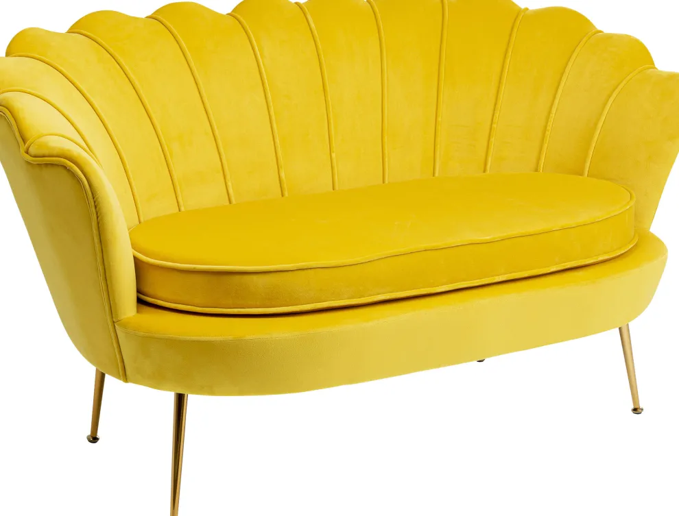 Bank Water Lily 2-Zits Geel 132cm