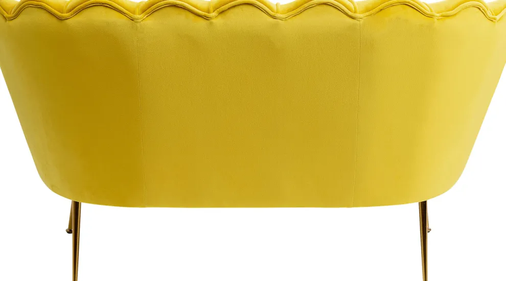 Bank Water Lily 2-Zits Geel 132cm