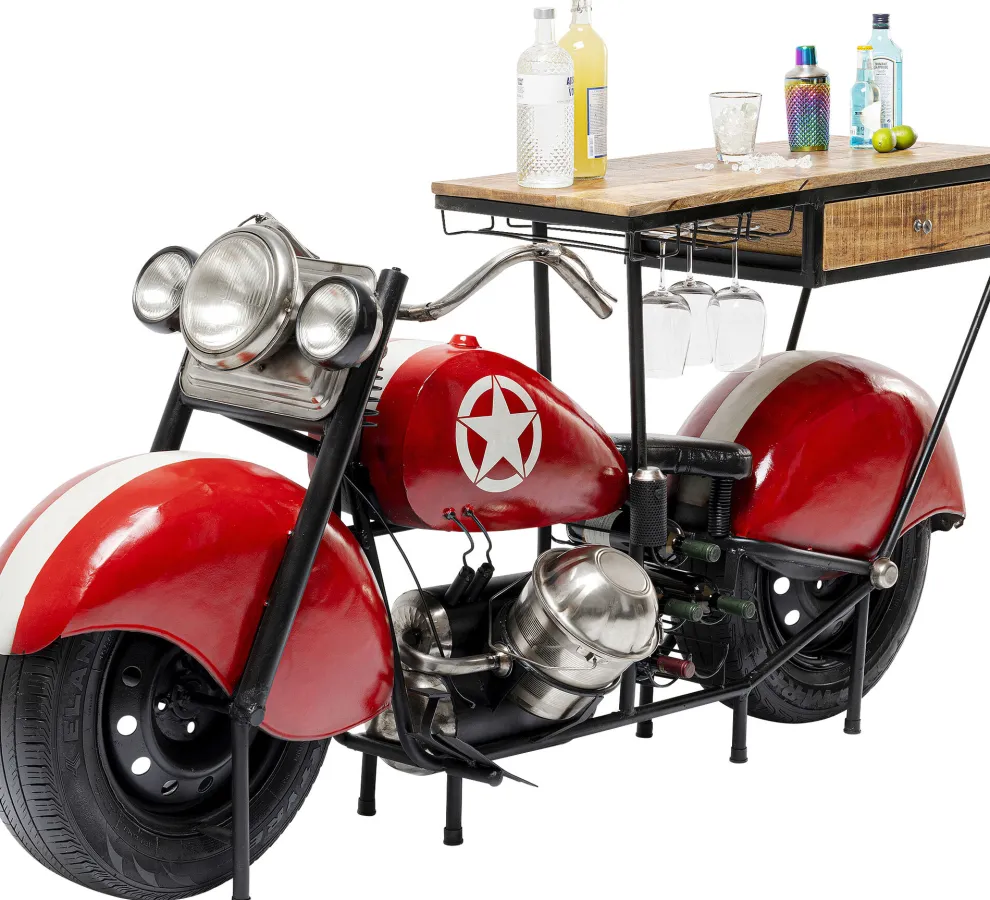 Bar Motorbike Red