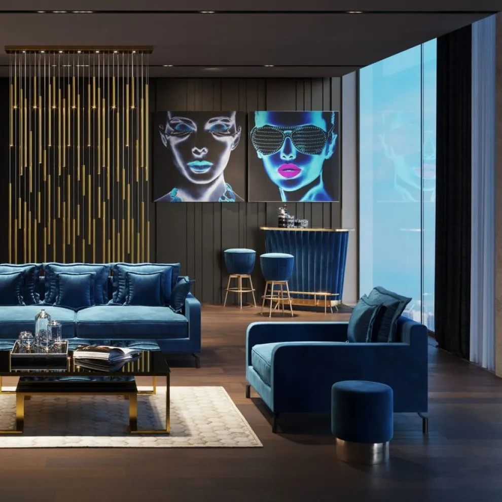 Barkruk After Work Goud