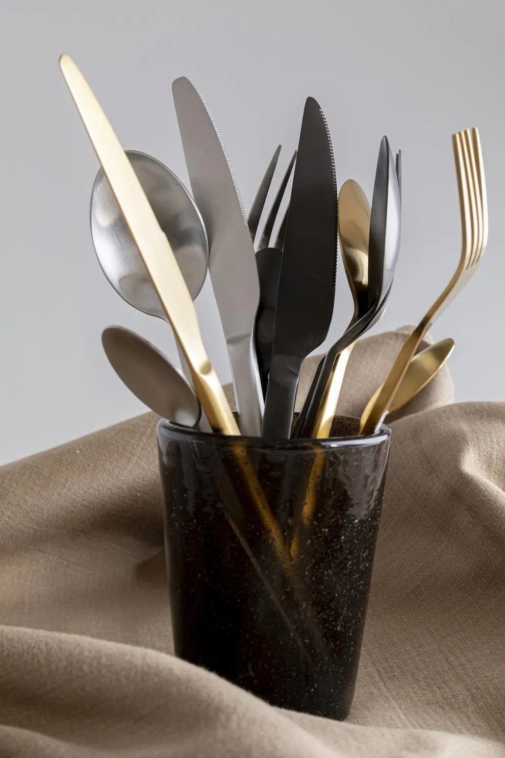 Bestek Gloria Mat Zilver (16 Stuks)