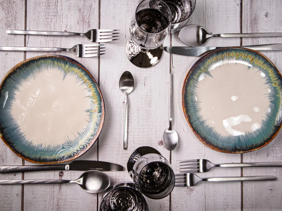 Bestek Gloria Mat Zilver (16 Stuks)