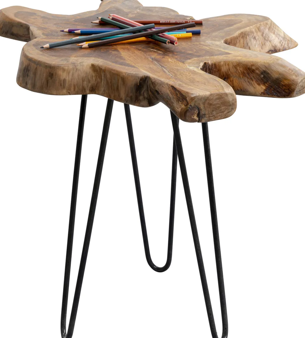 Bijzettafel Aspen Natuur 50x50cm