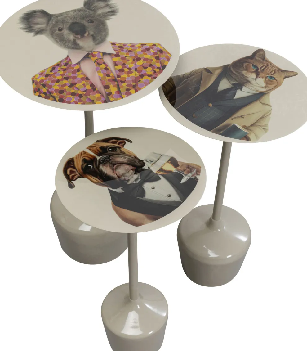 Bijzettafel Business Animal (3/set)