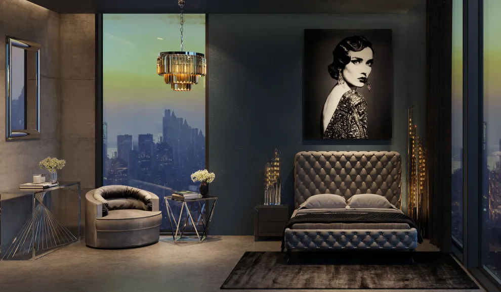 Bijzettafel Cristallo 50x50