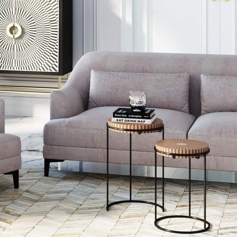 Bijzettafel Hula Hula (3/set)