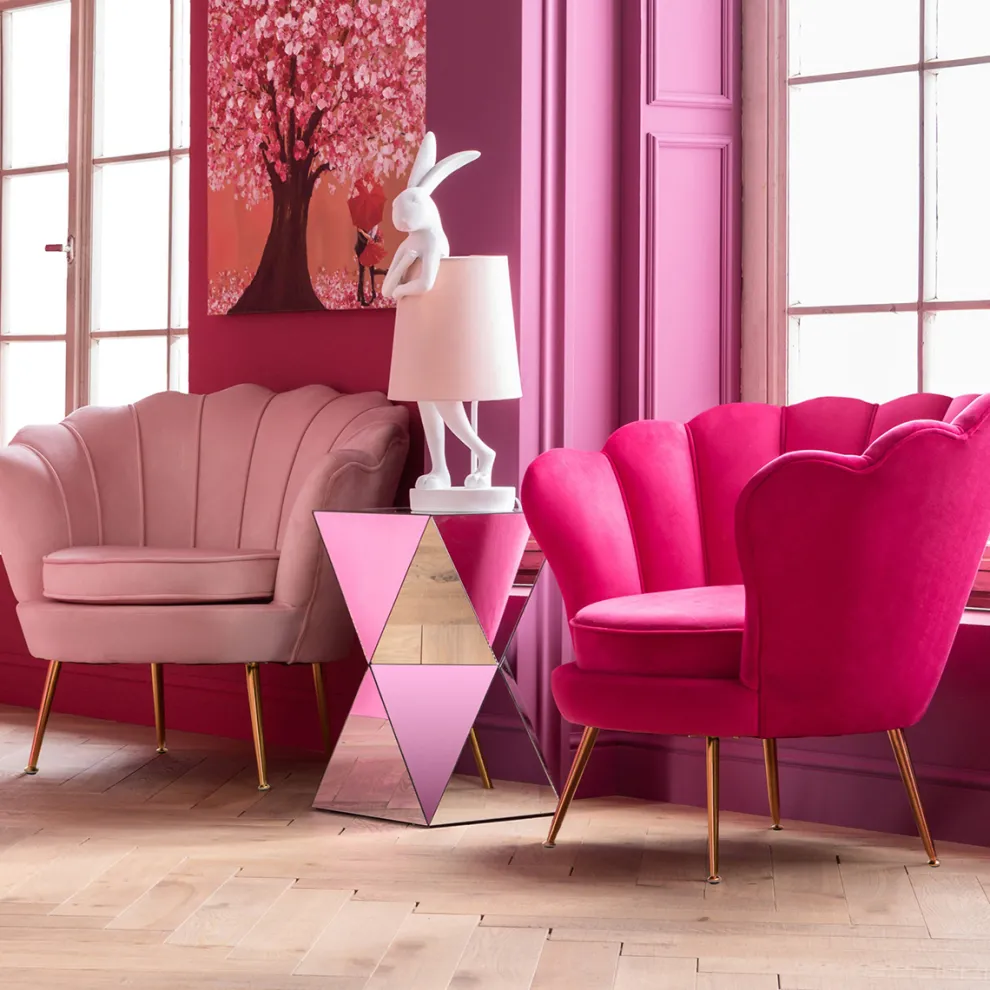 Bijzettafel Luxury Triangle