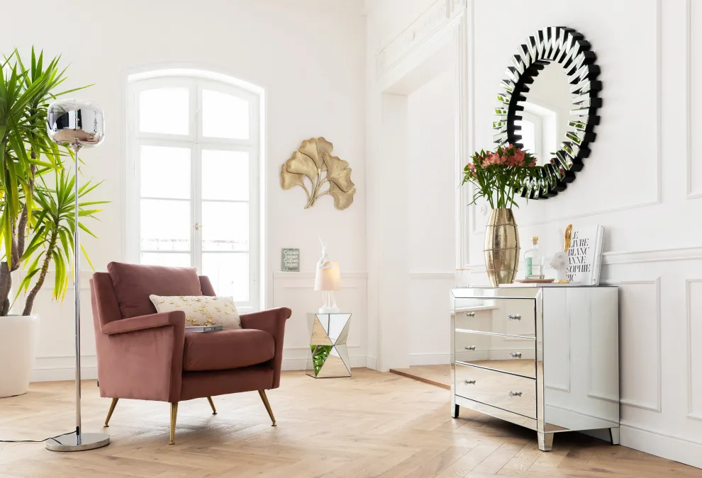 Bijzettafel Luxury Triangle