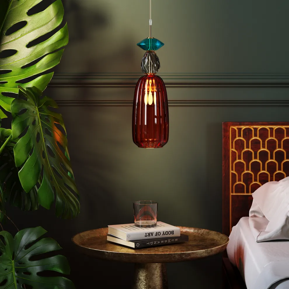 Bijzettafel Plateau Uno Messing Ø45cm