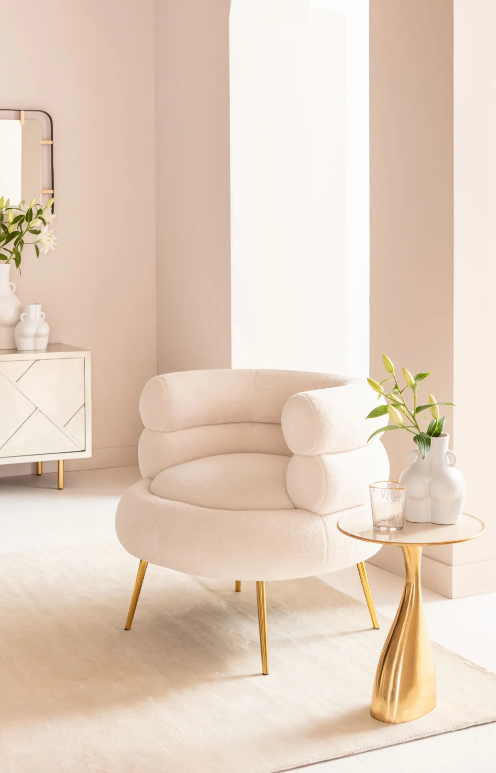 Bijzettafel Spacey Gold Ø36cm