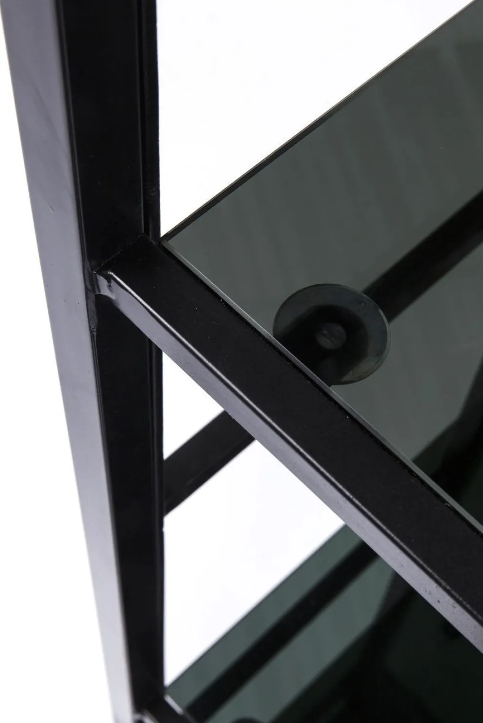 Boekenkast Loft Zwart 195x115cm