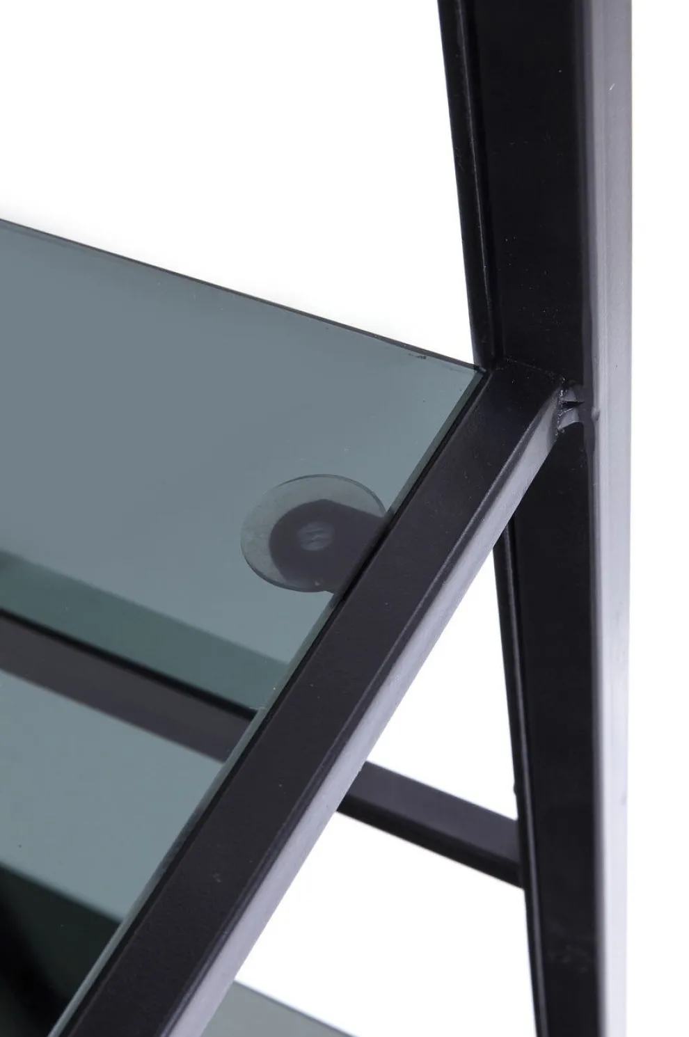 Boekenkast Loft Zwart 195x115cm