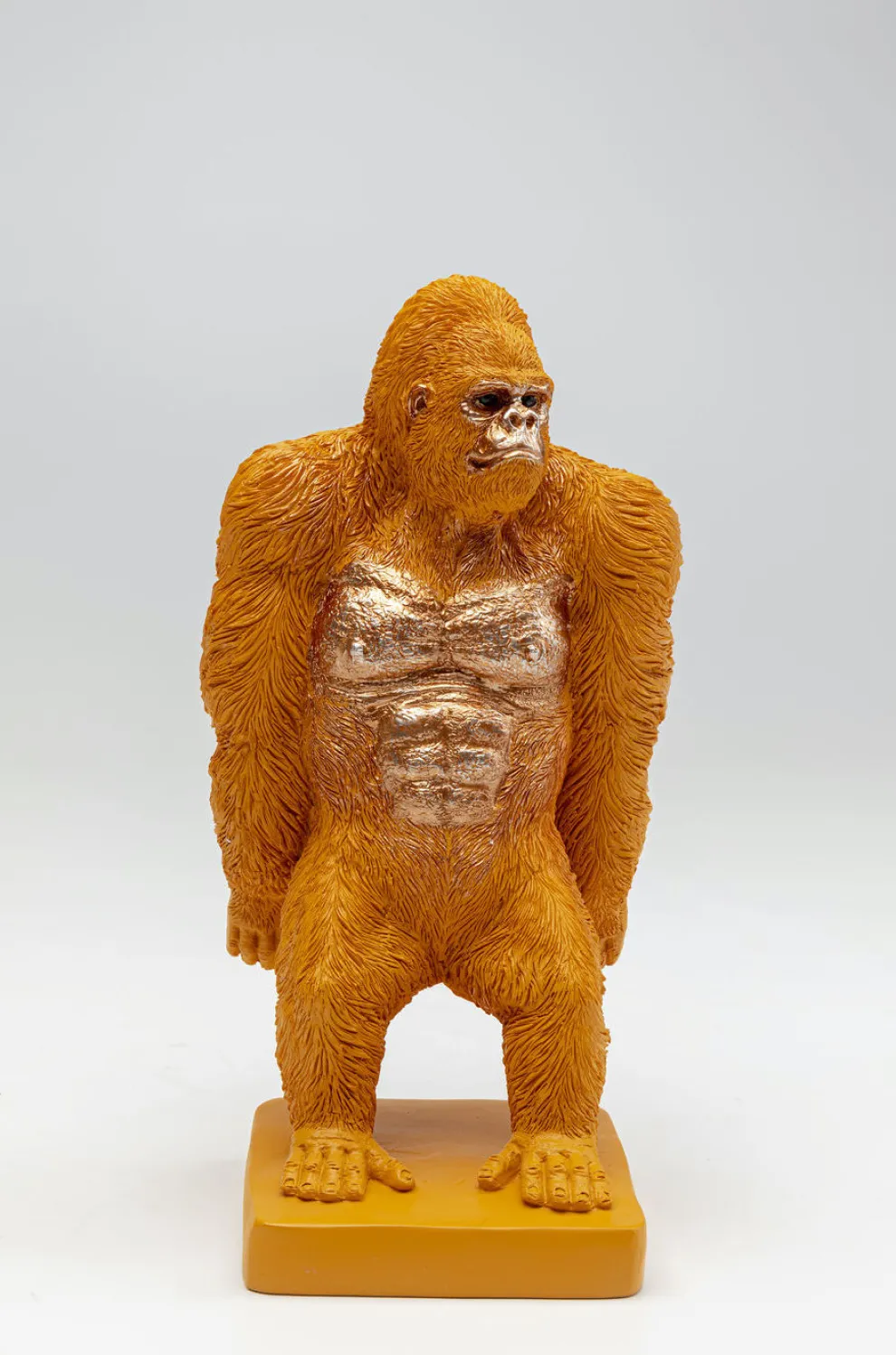 Boekensteun Gorilla Oranje (2-delig)