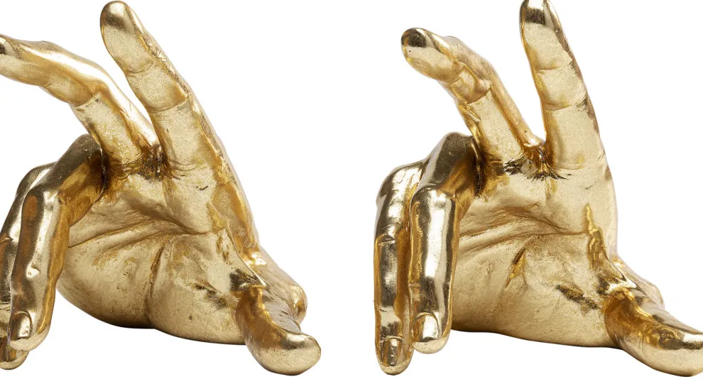 Boekensteun Holding Fingers (2-delig)