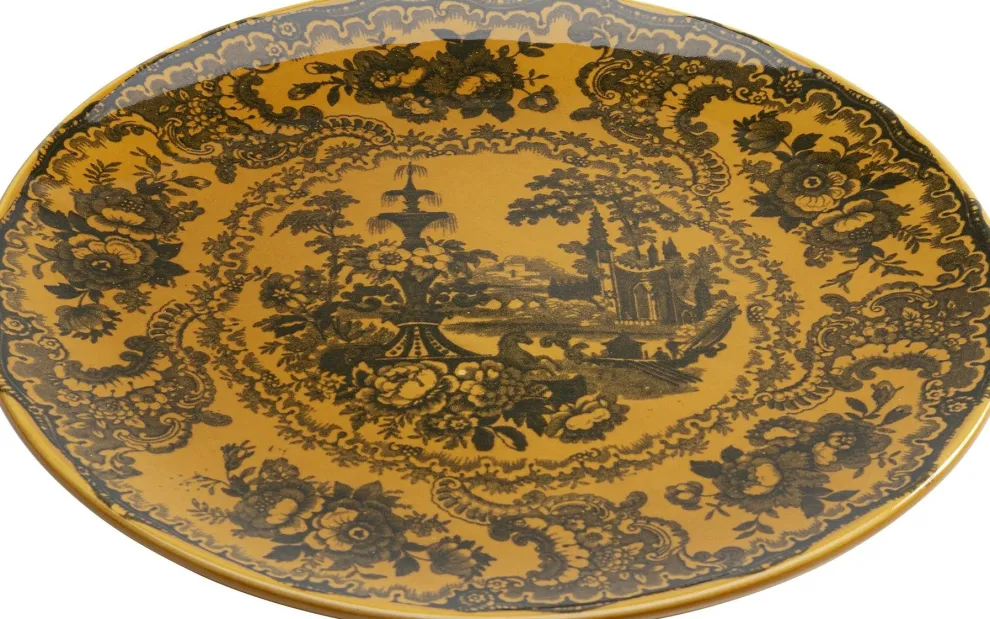 Bord Sakura Geel Ø22cm