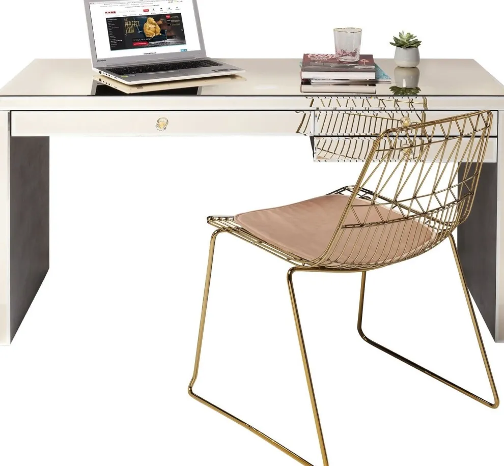 Bureau Luxury Champagne 140x60cm