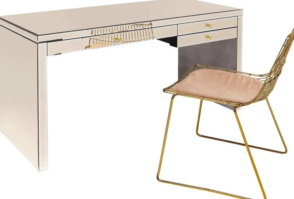 Bureau Luxury Champagne 140x60cm