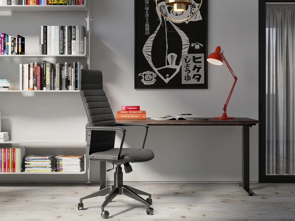 Bureau Office Harmony Donker 200x100cm