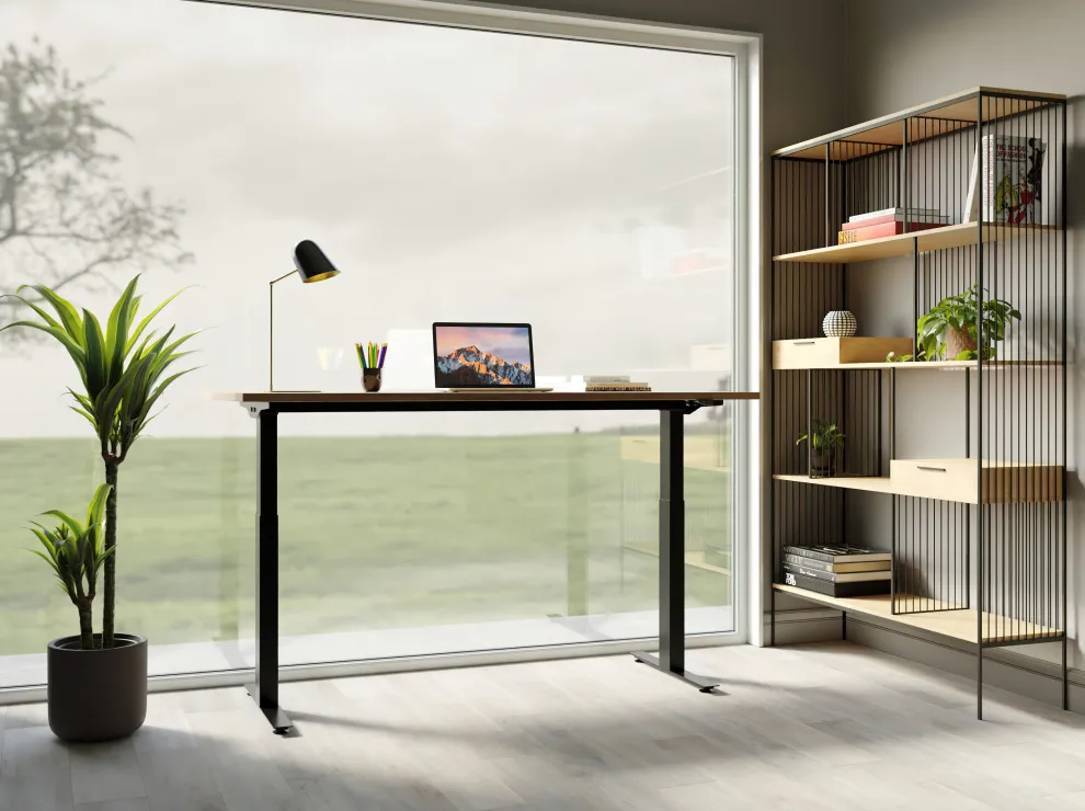 Bureau Office Jackie Eik Zwart 160x80cm