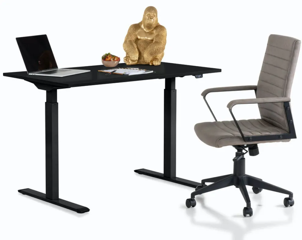 Bureau Office Smart Zwart Zwart 120x70cm