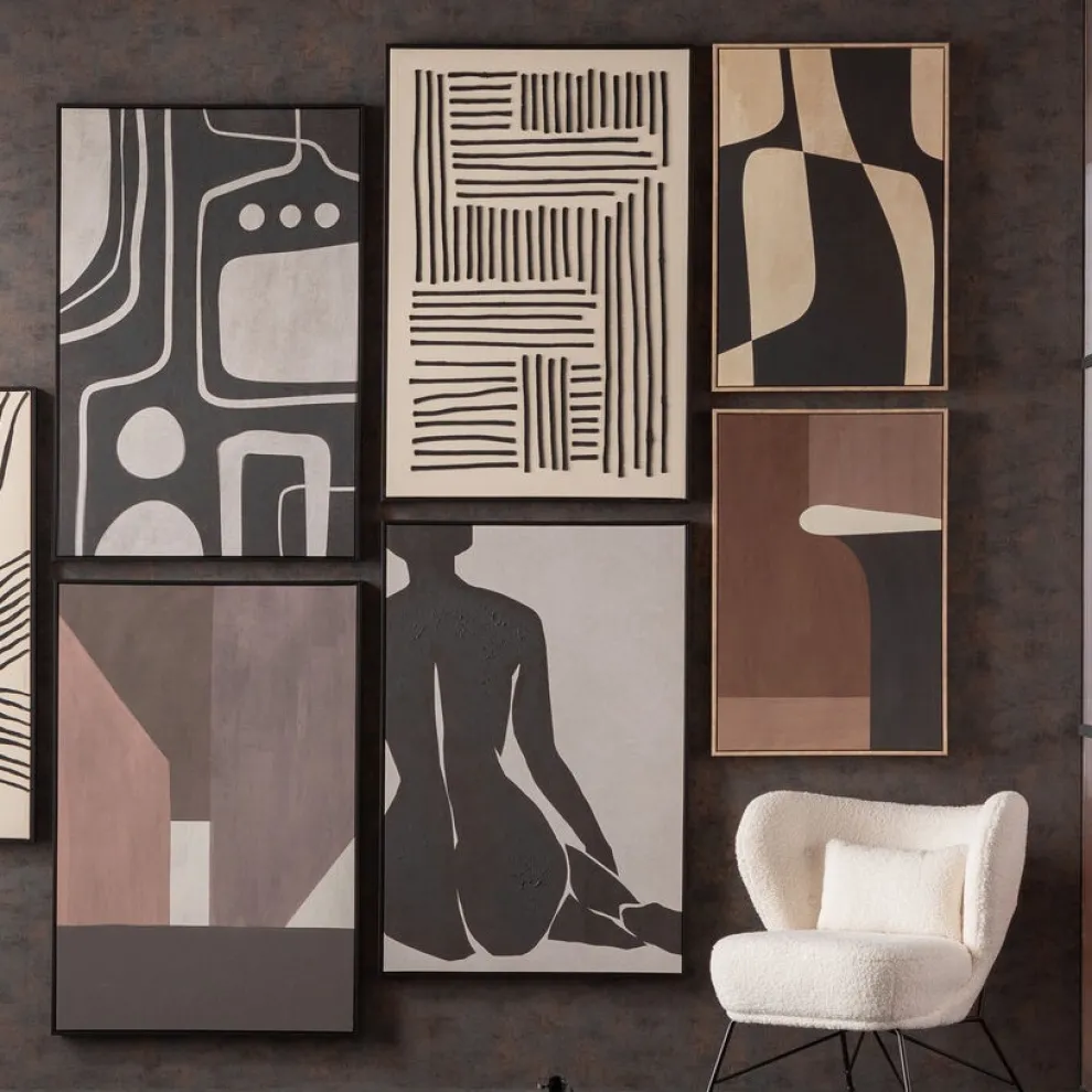 Canvas Classic Shape Brownie 60x90cm