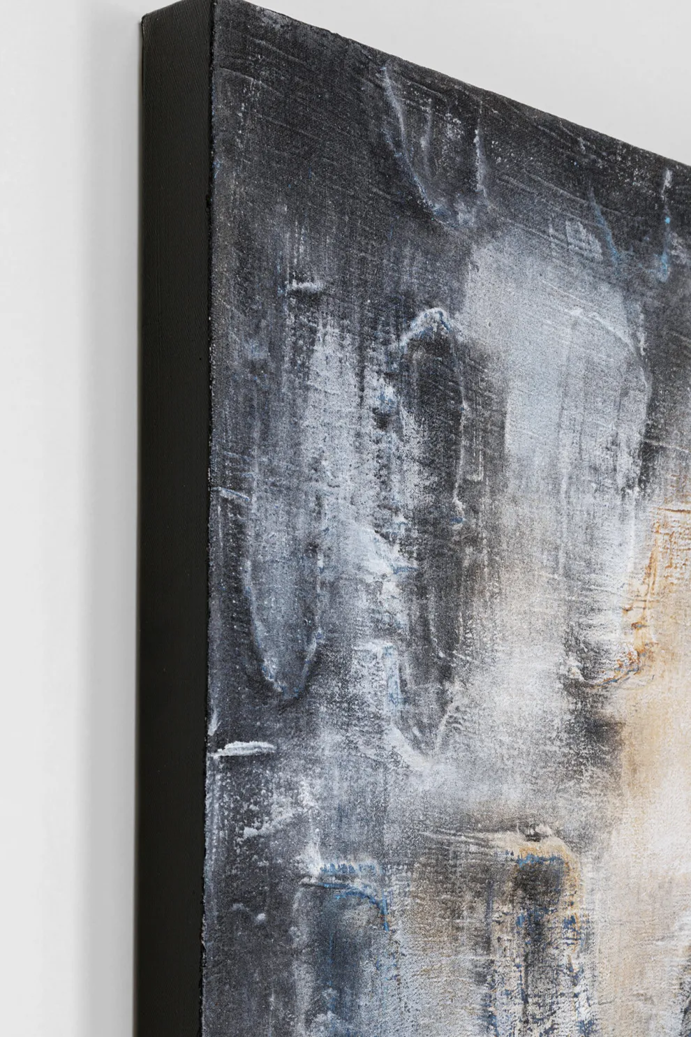 Canvas Schilderij Shadows Grijs