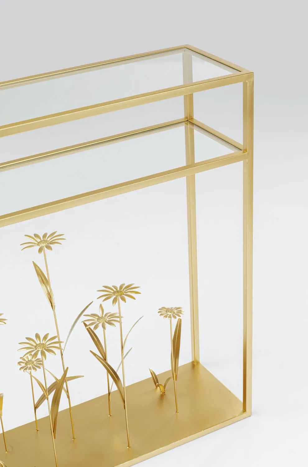 Console Flower Meadow Goud 100cm