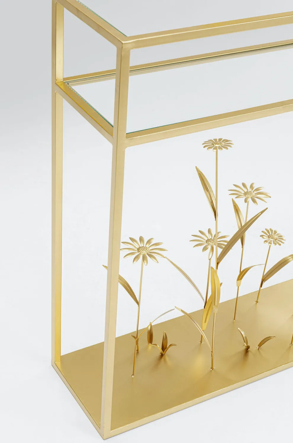 Console Flower Meadow Goud 100cm