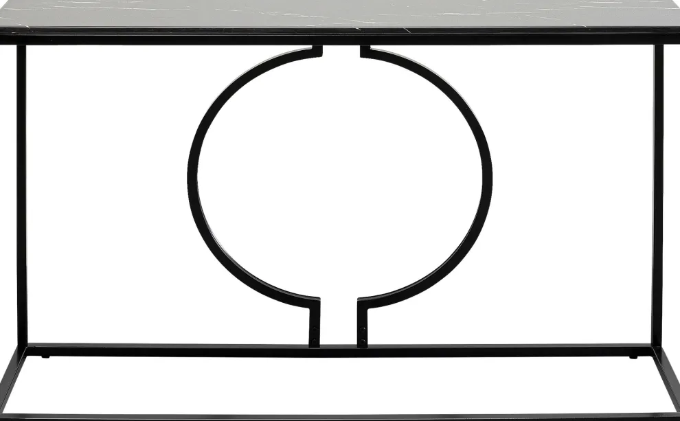 Console Miami Loft Zwart 120x75cm