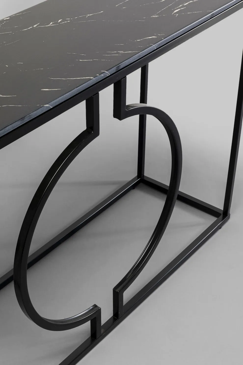 Console Miami Loft Zwart 120x75cm