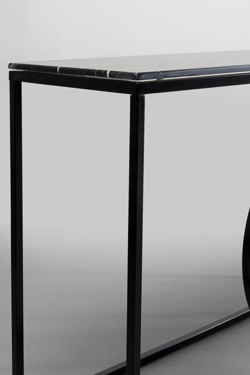 Console Miami Loft Zwart 120x75cm