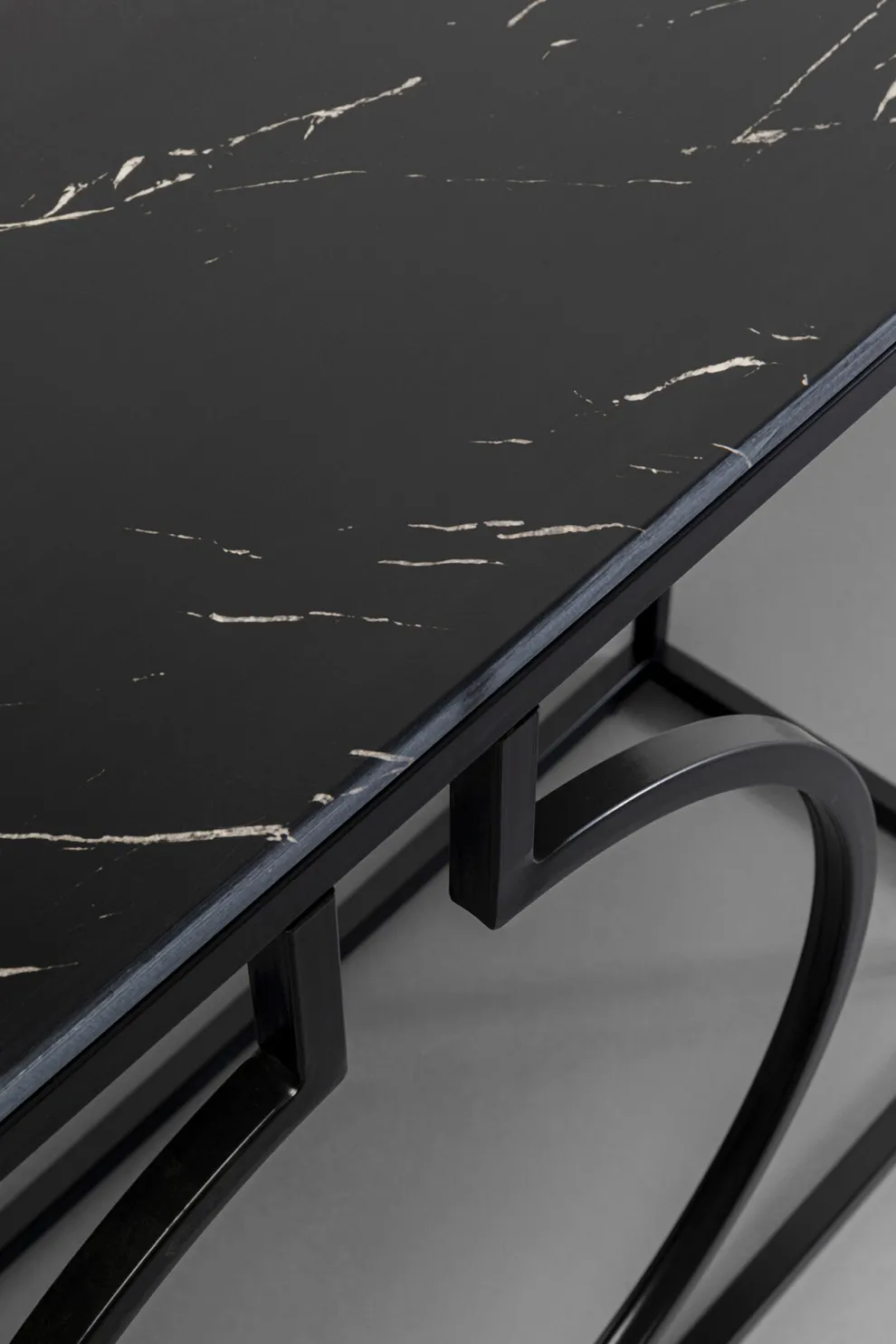 Console Miami Loft Zwart 120x75cm