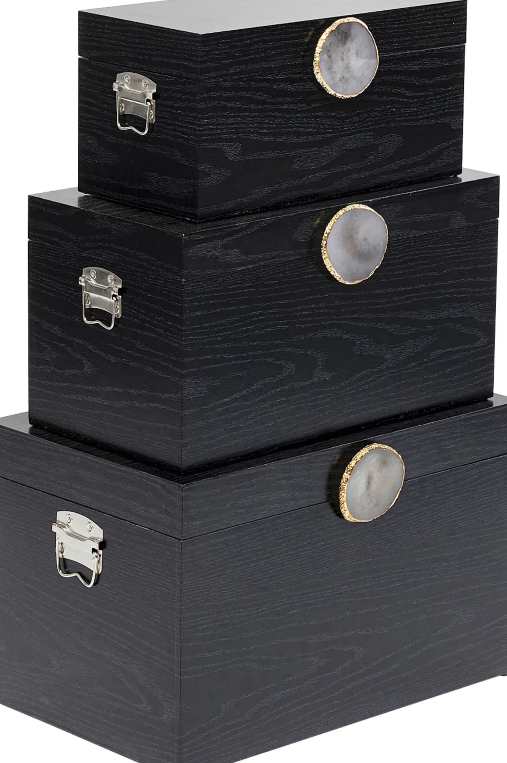 Deco Box Nifty Black (3/Set)