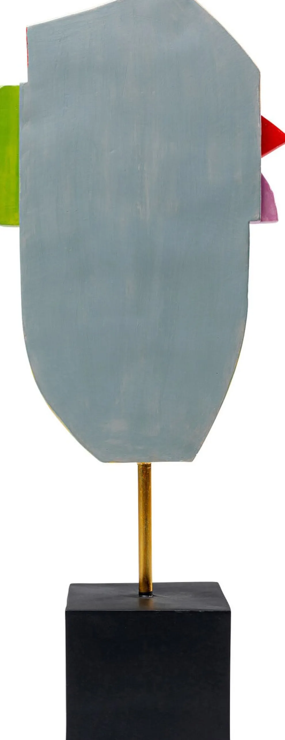 Decofiguur Abstract Face Multicolour 52cm