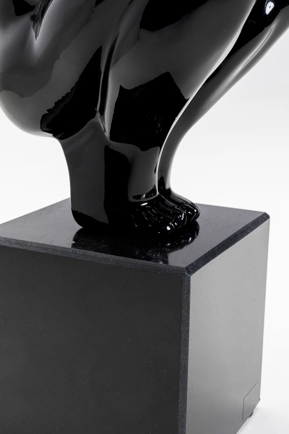 Decofiguur Atleet Zwart Klein