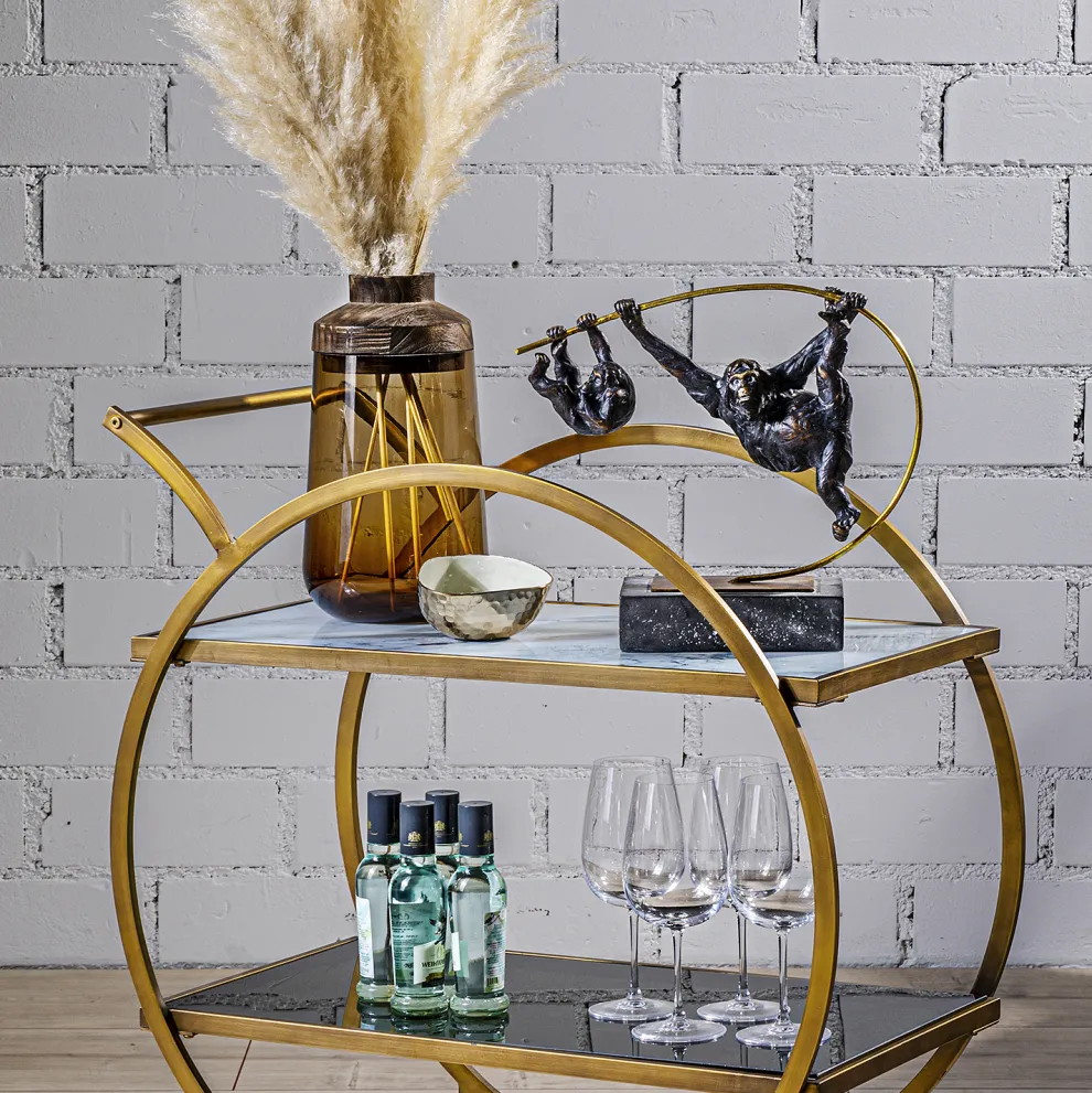 Decofiguur Climbing Monkeys