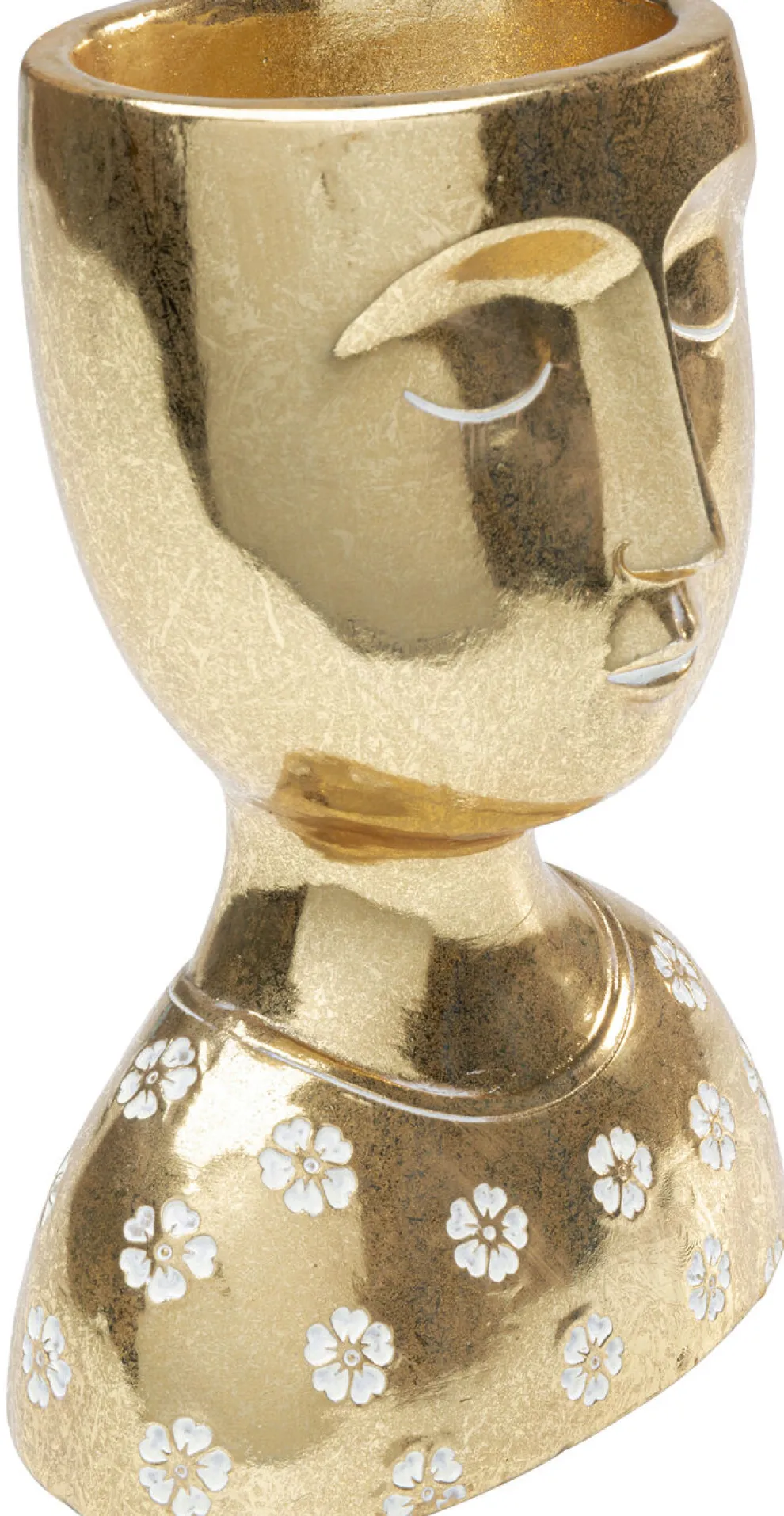 Decofiguur Daisy Head Goud