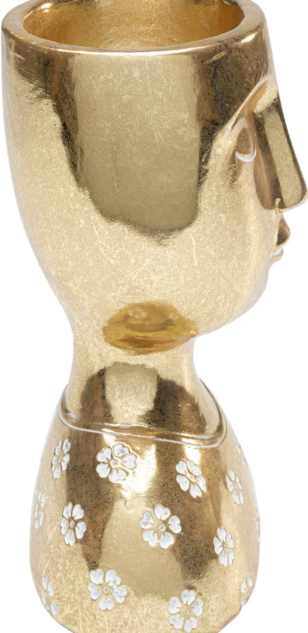 Decofiguur Daisy Head Goud
