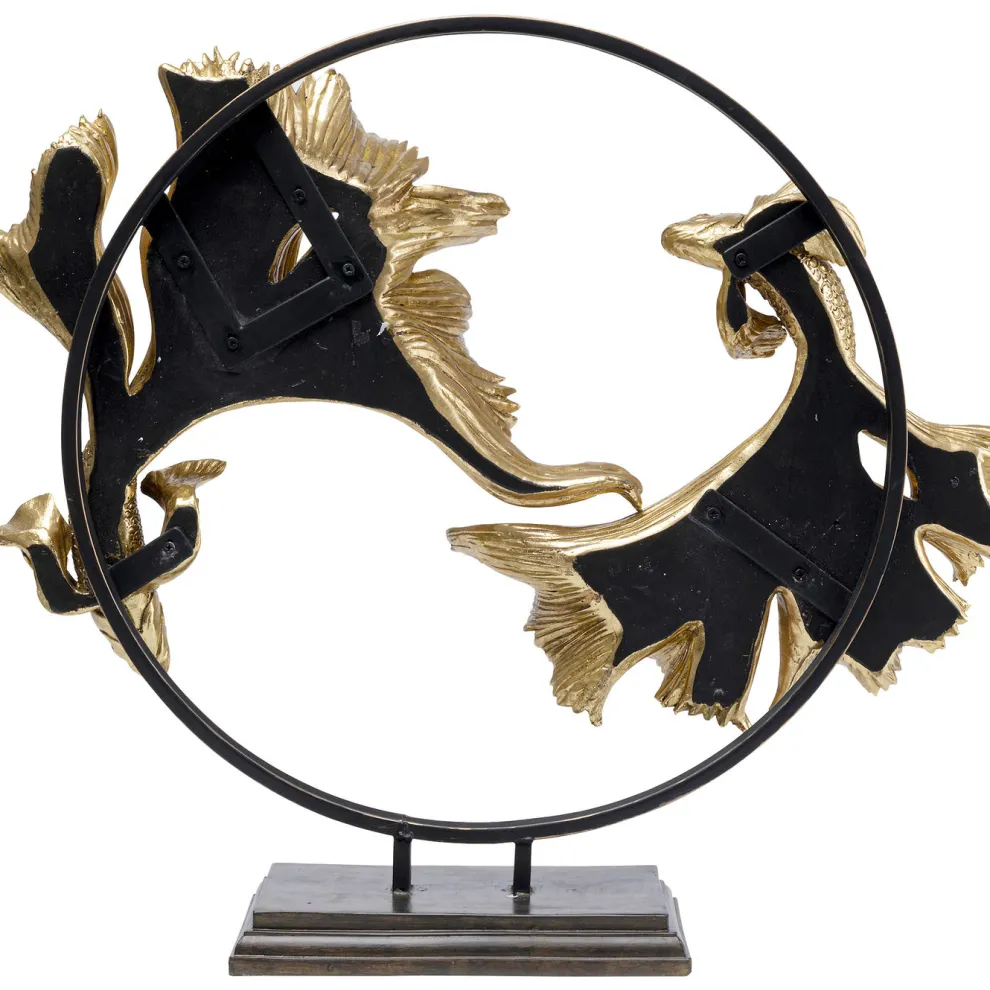 Decofiguur Dancing Betta Fishes