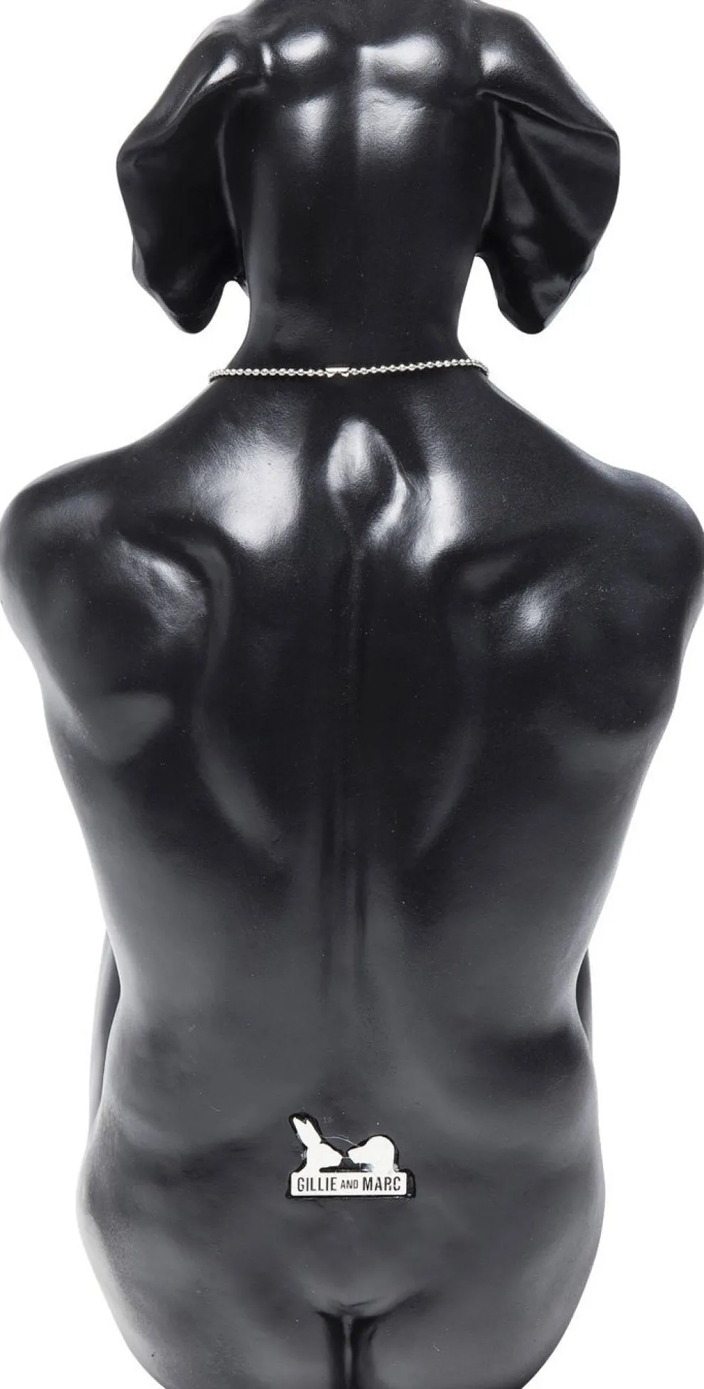 Decofiguur Gangster Dog Zwart