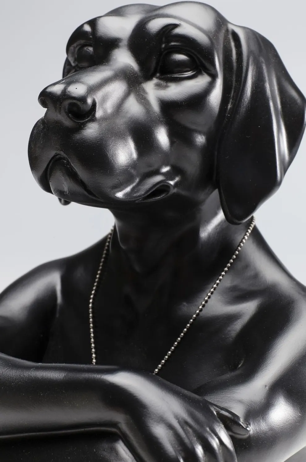 Decofiguur Gangster Dog Zwart