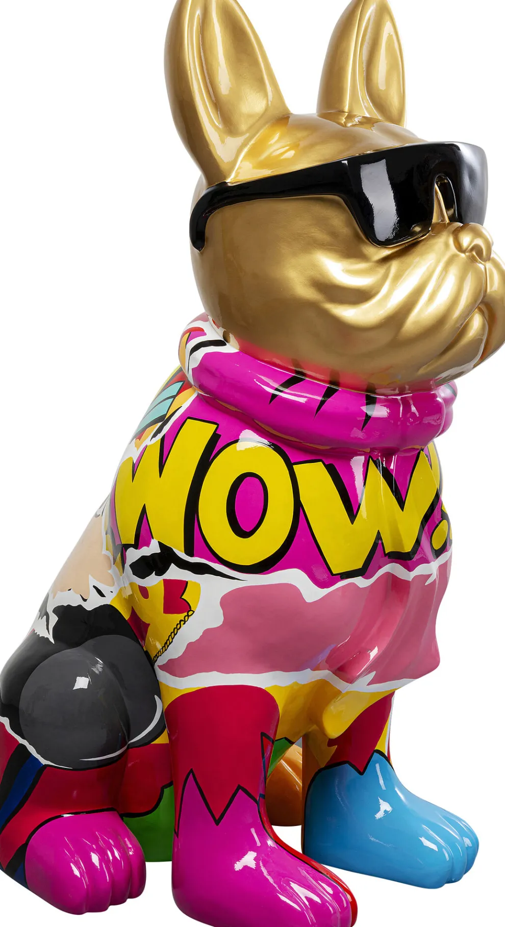 Decofiguur Graffiti Dog 49cm