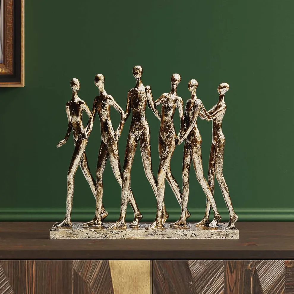 Decofiguur Hand In Hand 27cm